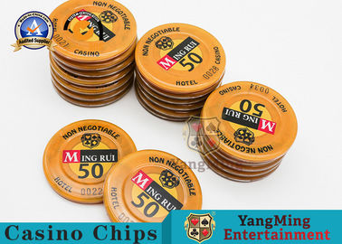 kopen Het promotieabs Stickerrfid Casino breekt 34.3MM Thinkness Douaneembleem af online vervaardiging