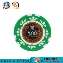 kopen 45mm het Casino Diamond Poker Chips Sets Texas houdt hen Pook 13.5/G Clay Composite With Inner Metal online vervaardiging