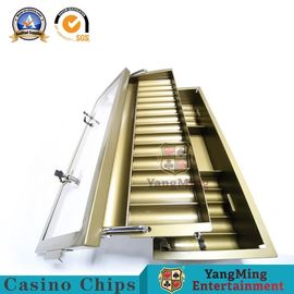 kopen 15 het Ijzer+lacquer Materiaal van Chip Tray Holder van het Rijen600-800pcs Casino online vervaardiging
