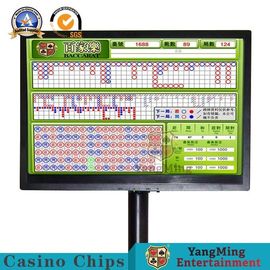 kopen Het Baccarat van het de Softwarecasino van de casinolijst het Gokken het Teken van Vertoningsmin max limit sign board limit met HD 24 online vervaardiging