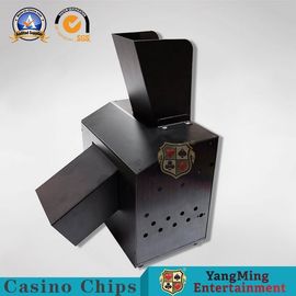 kopen Van het Speltoebehoren van het metaalcasino van de de Verbeteringsontvezelmachine de Stille Slimme Snijder van het Black metal Automatische Handspeelkaarten online vervaardiging