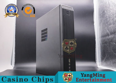 kopen Black metalbaccarat het Gokken de Chassis van Systemenmini desktop computer host with plus Voedingreeks online vervaardiging