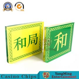 kopen 90g TIE van de de Toebehorendouane van het casinospel Transparante Acryl de Pookclub van de Handelaarsknoop online vervaardiging