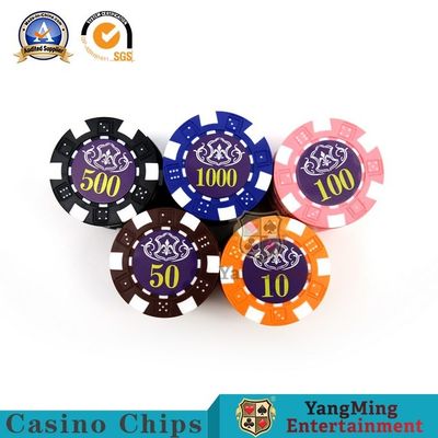 kopen 760 PCs Texas Hold hen ABS van Chip Currency American van de Spelkern Anti-Counterfeit de Fabrieks Vastgestelde Vlek van Clay Poker Fancy Chip Set online vervaardiging