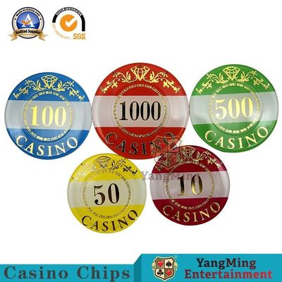 kopen 760Pcs acrylchip set texas black jack die Chip Currency Anti-Counterfeit Plastic Chip-de Aanpassing van de Vleksteun bronzen online vervaardiging