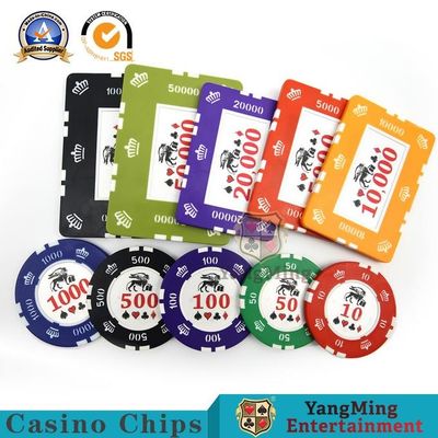 kopen 760Pcs de Sticker Texas van Clay Poker Chip Set Frosted van de ijzerkern online vervaardiging
