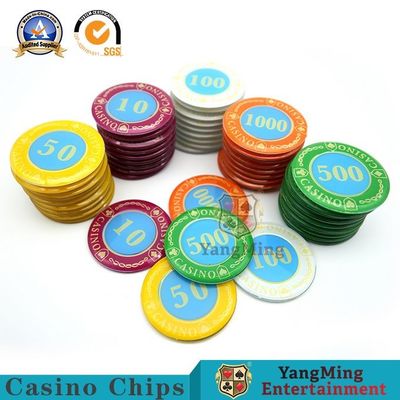 kopen Het Acrylcrystal chips set poker game independent UVviooltje van 730 PCs online vervaardiging