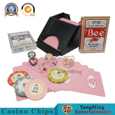 kopen Zwart Plastic Texas Hold hen 1 Handelaar Niu Niu Taiwan Table Game van de Dekkaart online vervaardiging