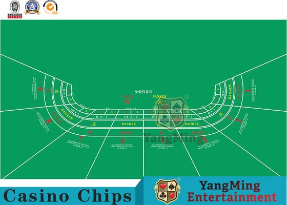 kopen Baccarat 9 Spelers Nr 4 Vrije de Commissie Internationale Concurrentie Texas Hold hen Professionele Spel Waterdichte Lay-out online vervaardiging