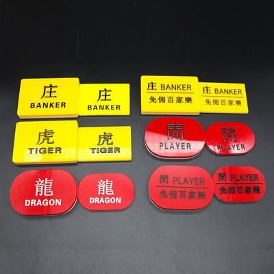 kopen Milieuvriendelijke Acryl Plastic Tweezijdige van de de Gravurecode van Drukchinese&english de Platenhandelaar online vervaardiging