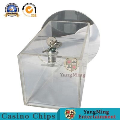 kopen Ronde de Pooklijst ym-DH04 van het Bodem Transparante Acrylbaccarat online vervaardiging