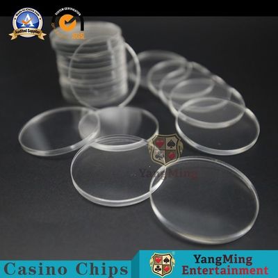 kopen 40mm van het het Spel het Ceramische Plastic Blad van het Diametercasino Acrylplastiek online vervaardiging