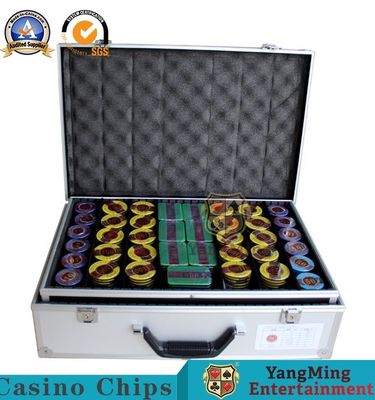 kopen SGS 760 Yards van Texas Hold hen Aluminiumlegering Chip Case With Lock Clay online vervaardiging