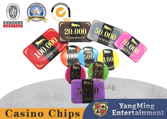 kopen Drie Lagen Acryl Anti het Vervalsen RFID Casinospaanders online vervaardiging