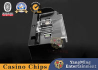 All Black High-Quality Metal Iron 2 Sets Of Automatic Power Supply Texas Hold'Em Card Shuffler