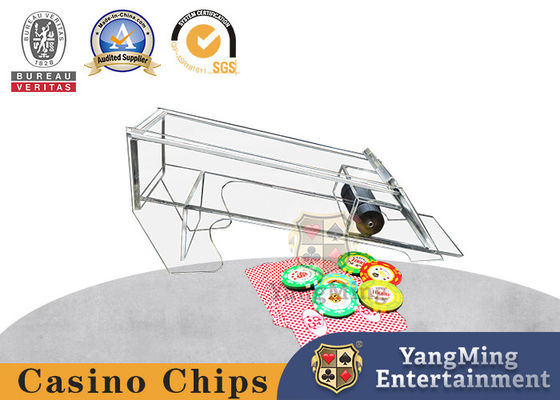 kopen Volledig Transparant Dik gemaakt 8 Reeksen van de Acrylhandelaar Shuffler van het Pookpatience online vervaardiging