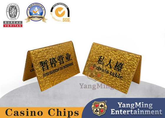 kopen Casino het Privé Gouden VIP Teken van de Knoopdouane Gereserveerde Lijst online vervaardiging