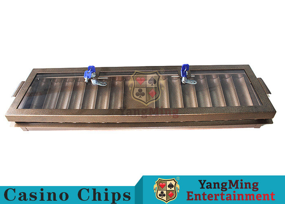 kopen Vermaakcasino Specifiek Metaal Chip Tray Space - Besparing met Rij 14 online vervaardiging