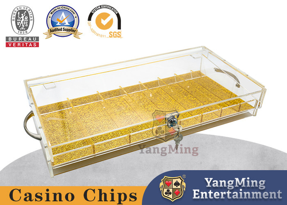 kopen Volledig Transparant Dik Acryl 8 Rijcasino Chip Tray For Baccarat Texas online vervaardiging