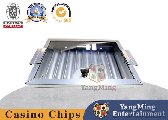 kopen 8 rij om Slot van de Laagclay poker chip tray with van het Metaalijzer het Enige online vervaardiging
