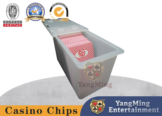 kopen 8 Doos van Dull Polish Poker Card Storage van het dekkencasino verzegelde de Waterdichte 3mm Dikte online vervaardiging