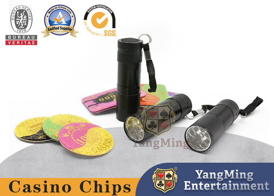 kopen Handheld Blacklight Flashlight 395nm Mini Light Torch Detector Voor Poker Chips Batterijen niet inbegrepen online vervaardiging