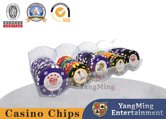 kopen De douane maakte 45mm Clay Poker Table Trays For Texas Table dik online vervaardiging