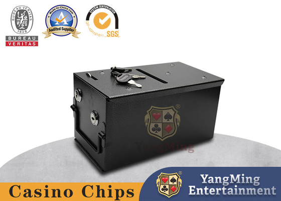 kopen Texas Holdem Gaming Table Customized-Countertop tipt het Contante gelddoos van het Kaartmetaal online vervaardiging