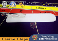 Baccarat Texas Handle Acrylic Solitaire Poker Table Card Casino Rake