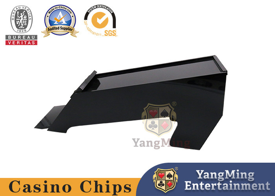 Hoogwaardige acryl zwarte standaard poker kaarten dealer schoen Texas Black Jack gok tafel spel