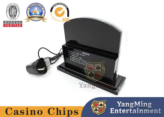 ABS de Lijst van Dragon Tiger Limit Sign And Poker beperkte Rode van de de Pooklijst van het Kaartcasino het Spel het LEIDENE Elektronische Wedden