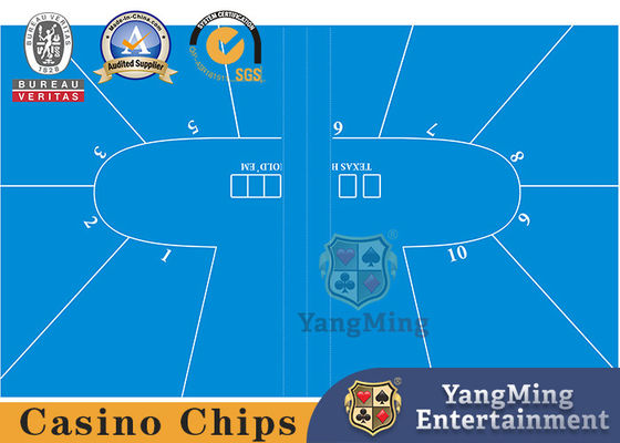 Waterdicht opvouwbaar tafeldoek voor 10 personen Texas Hold'Em Poker Game Professionele flanel