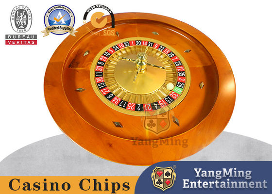 Huishoudelijk 45cm massief hout handleiding roulette casino poker tafelspel houten roulette