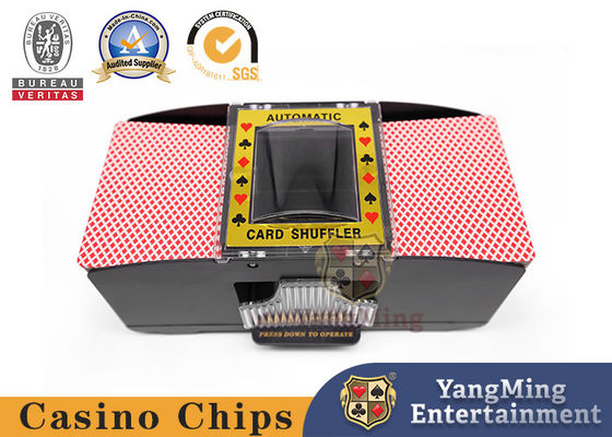 Casino tafel Texas Hold'em spel gloednieuwe batterij wegwerp plastic poker shuffler