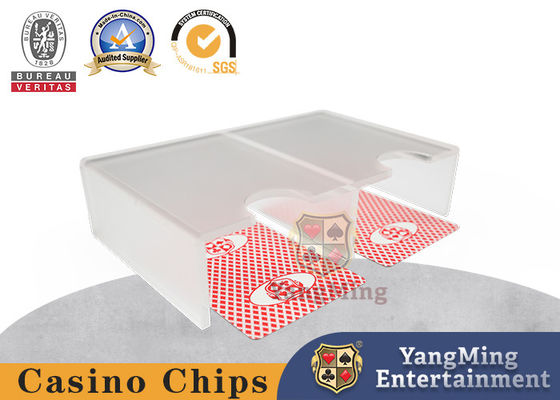Niu Niu Gambling Table Cards Holder-de Douane van de Dekkingsvorst verwerpt Handelaarstoebehoren