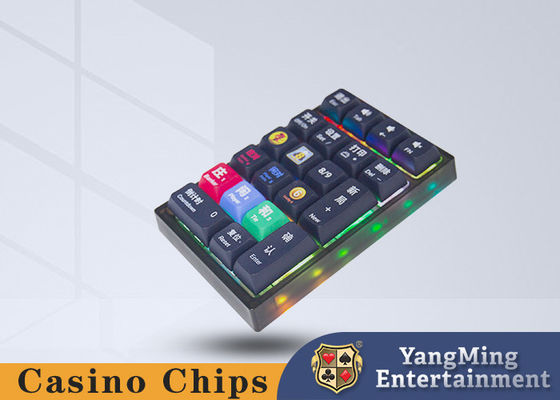 Casino Baccarat Software Draadloos toetsenbord 2.4G Bluetooth 21 toetsen Mechanische handmatige invoer toetsenbordni toetsenbord