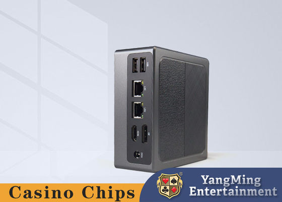 Black Aluminium Baccarat Software Computer Host Poker System Draagbare Compacte Computer