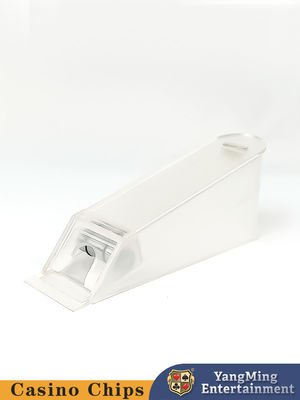 Matte acryl baccarat tafel dealer schoen met 8 paar poker kaarten
