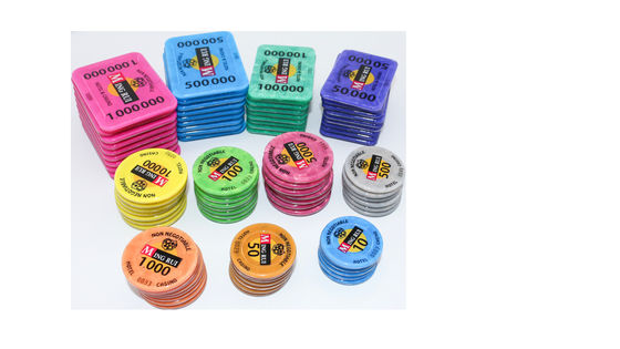 RFID Poker Acryl Casino Chip Aanpassing Baccarat tafelspel