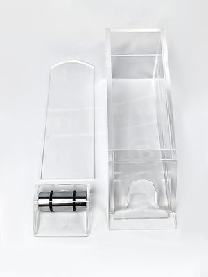Verbeterde Casino Table 8 Deck Frosted Acrylic Poker Card Dealer Schoen