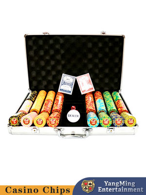 12g Poker Chip Set 600PCS met 1 Dealer 2 Decks Kaarten Voor Gambling Tafelspel