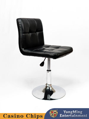 Office Commercial Black Lift Chair Texas Club Baccarat Gambling Table Poker Game Dealer Stoel