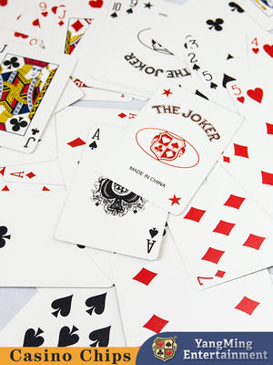 Gepersonaliseerde geïmporteerde Black Core speelkaarten Baccarat Poker Tafelspel Spelkaarten