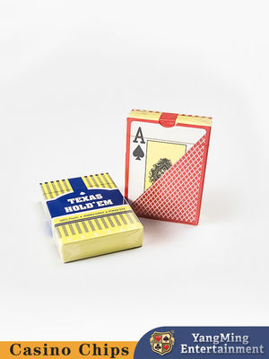 Gepersonaliseerde Casino Entertainment Texas Plastic Cards Dubbelzijdig Bevroren Grote Gedrukte Kaarten
