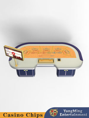 Nieuw product Lancering Deluxe Upgraded Customized Bar Protector Baccarat Tafel Casino Poker Game Tafel