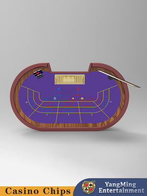 Houten gokkasino spel chip sensor pokertafel baccarat entertainment pokertafel
