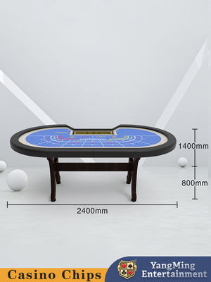 Spot Direct Baccarat 8 Folding Poker Table Table Entertainment en Leisure Club Poker Game Table