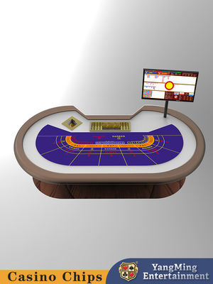 Baccarat Poker Game Chip Table Pedestal Styling Geüpgraded en verbeterd Casino Poker Game Desk Table
