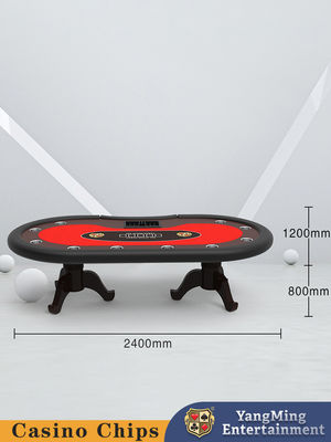 Custom Texas Hold'em Poker 10 Spelers Entertainment Game Table Entertainment Leisure Club Poker Game Counter Table