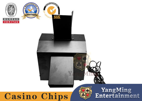 Zwarte automatische speelkaarten Shredder Casino Poker Broken Card Machine Weggooi Poker Kneader